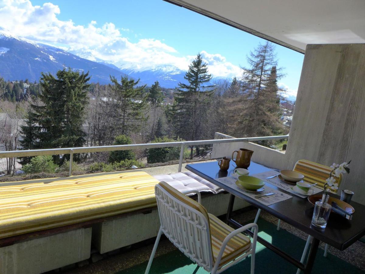 Studio Jeanne D'Arc-11 By Interhome Crans-Montana Exterior foto