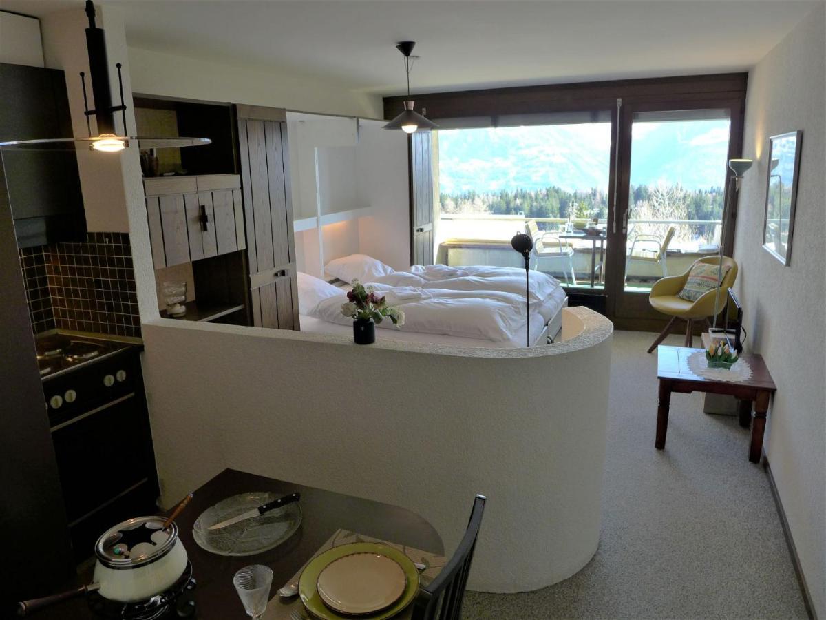 Studio Jeanne D'Arc-11 By Interhome Crans-Montana Exterior foto